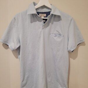 Banana Republic Light Blue Pima Polo (Small)